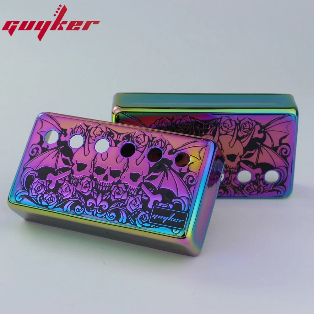 1 Set Humbucker Guitar Pickup Covers Cupronickel Material Three Headed Pattern Surface for LP Guitar Parts 50 52MM
1 Set Humbucker Guitar Pickup Covers Cupronickel Material Three Headed Pattern Surface for LP Guitar Parts 50 52MM
