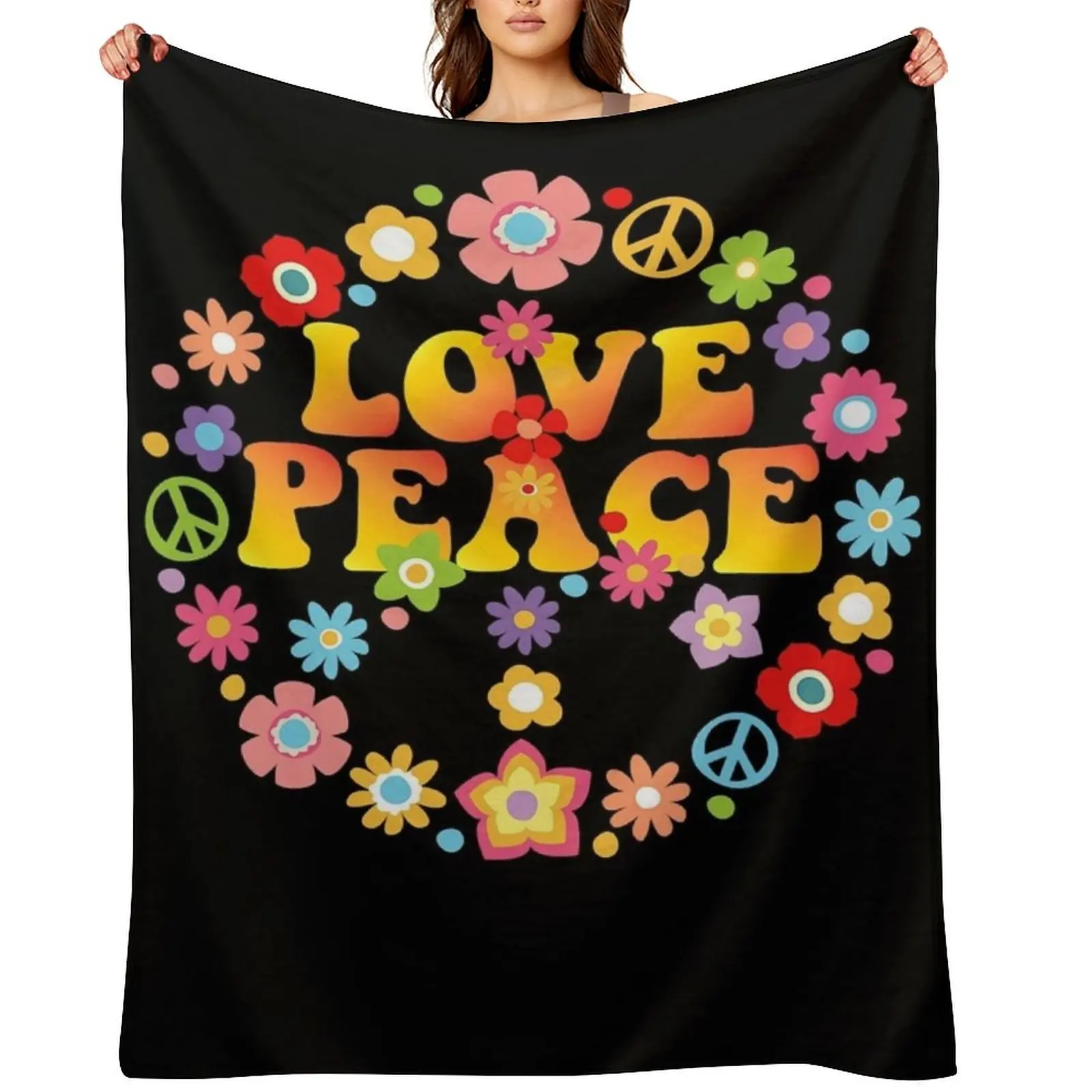 PEACE LOVE 60s 70s Tie Die Groovy Hippie Throw Blanket for winter cosplay anime Decorative Sofas Decorative Sofa Blankets
PEACE LOVE 60s 70s Tie Die Groovy Hippie Throw Blanket for winter cosplay anime Decorative Sofas Decorative Sofa Blankets