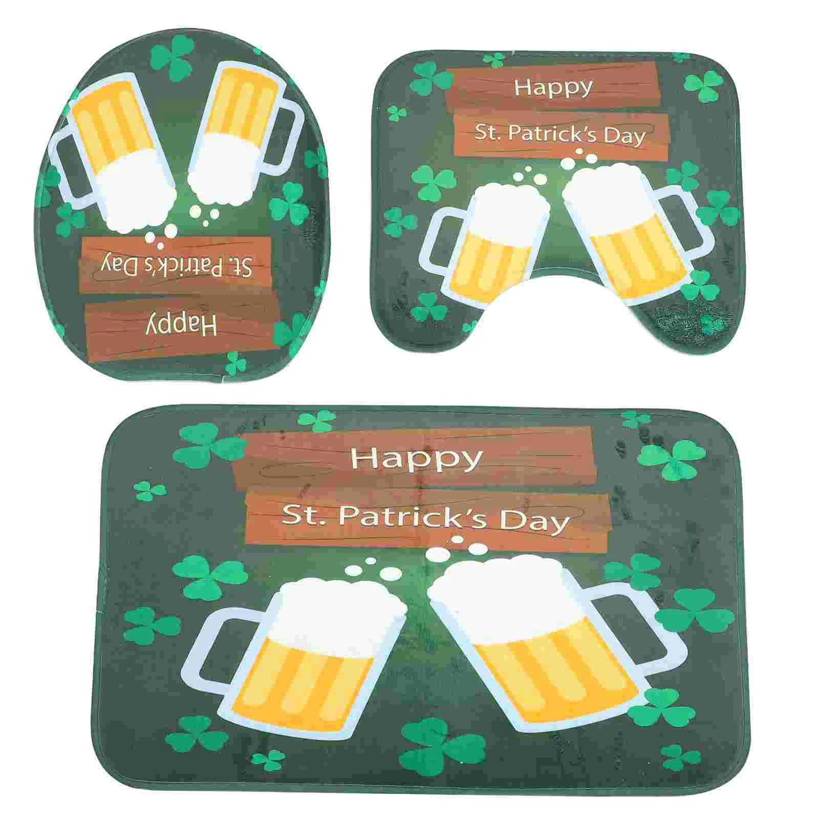 3 Pcs Rugs Bathroom Mat Kit Toilet Cover Decorations Cartoon 7500X4500X100CM Home
3 Pcs Rugs Bathroom Mat Kit Toilet Cover Decorations Cartoon 7500X4500X100CM Home