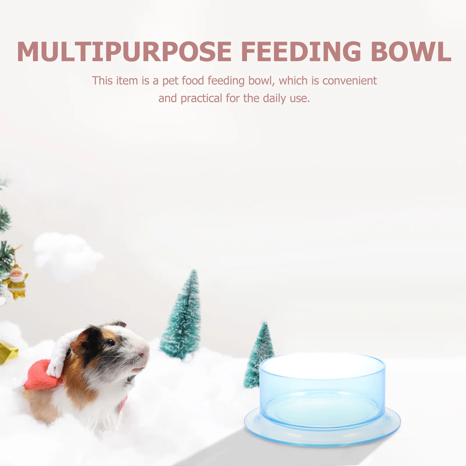 2 Pcs Food Hamster Bowl Animal Pet Feeder 10X10X4CM Plastic Household Reptile Water
2 Pcs Food Hamster Bowl Animal Pet Feeder 10X10X4CM Plastic Household Reptile Water