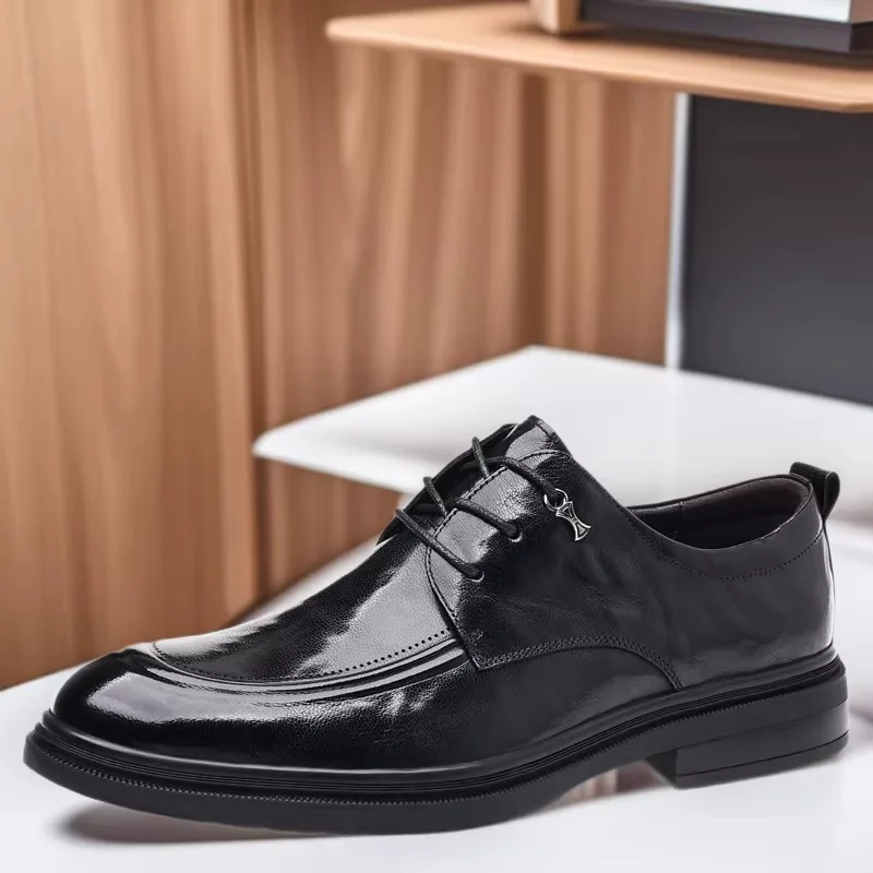 Men's Genuine Leather British Business Dress Leather Shoes Casual Groom Wedding Shoes Men
Men's Genuine Leather British Business Dress Leather Shoes Casual Groom Wedding Shoes Men