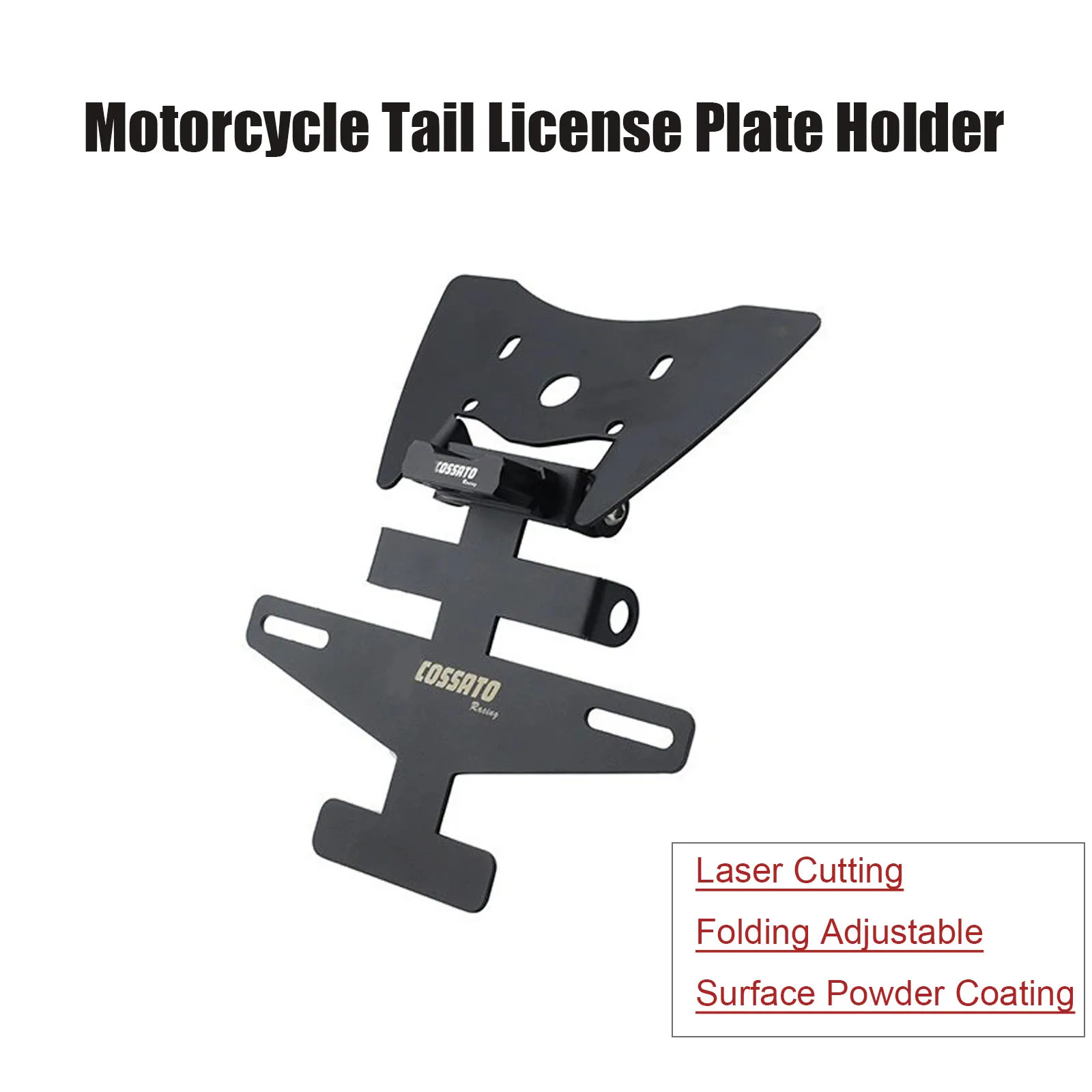 Folding Motorcycle License Plate Holder Tail Light Bracket Tidy Fender Eliminator Mount Bracket For Qianjiang SAI450 QJ SAI 450
Folding Motorcycle License Plate Holder Tail Light Bracket Tidy Fender Eliminator Mount Bracket For Qianjiang SAI450 QJ SAI 450