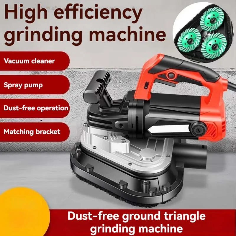 Multi Functional Grinder Handheld Coarse Planer Concrete Cement Coarse Grinder Dust-Free Planer Polishing Machine
Multi Functional Grinder Handheld Coarse Planer Concrete Cement Coarse Grinder Dust-Free Planer Polishing Machine
