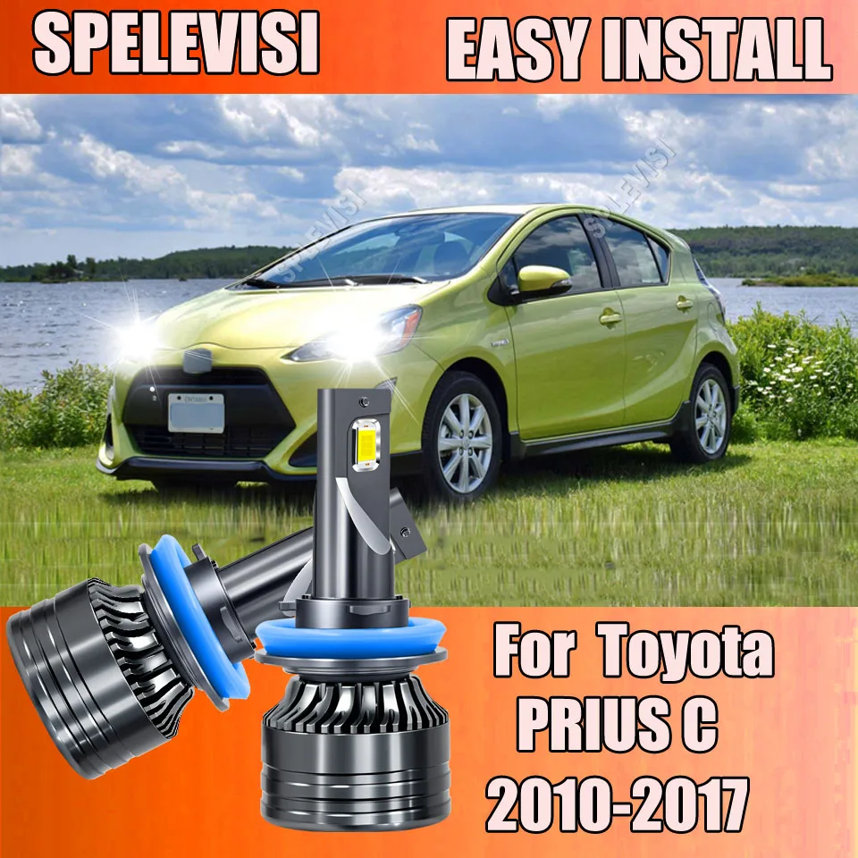 Led Headlight Bulbs Hi-Low 180W Auto Turbo Car Head Lamps 12V 6000K White For Toyota Prius C 2012-2017 2013 2014 2015 2016
Led Headlight Bulbs Hi-Low 180W Auto Turbo Car Head Lamps 12V 6000K White For Toyota Prius C 2012-2017 2013 2014 2015 2016