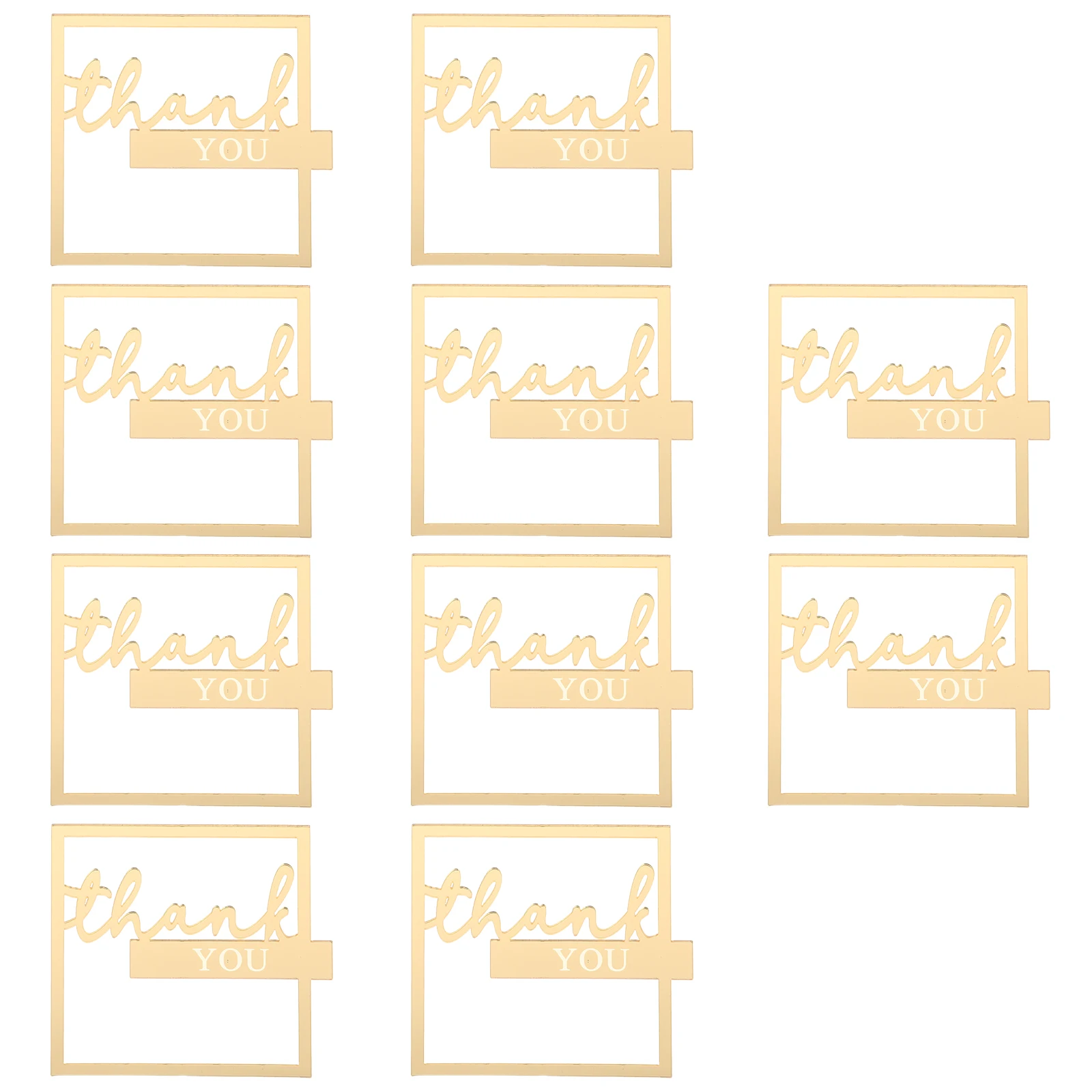 10 Pcs Acrylic Cake Decorations Thank You Insert Toppers for Birthday Wedding Thanksgiving Party Cupcake Decors Versatile Use
10 Pcs Acrylic Cake Decorations Thank You Insert Toppers for Birthday Wedding Thanksgiving Party Cupcake Decors Versatile Use