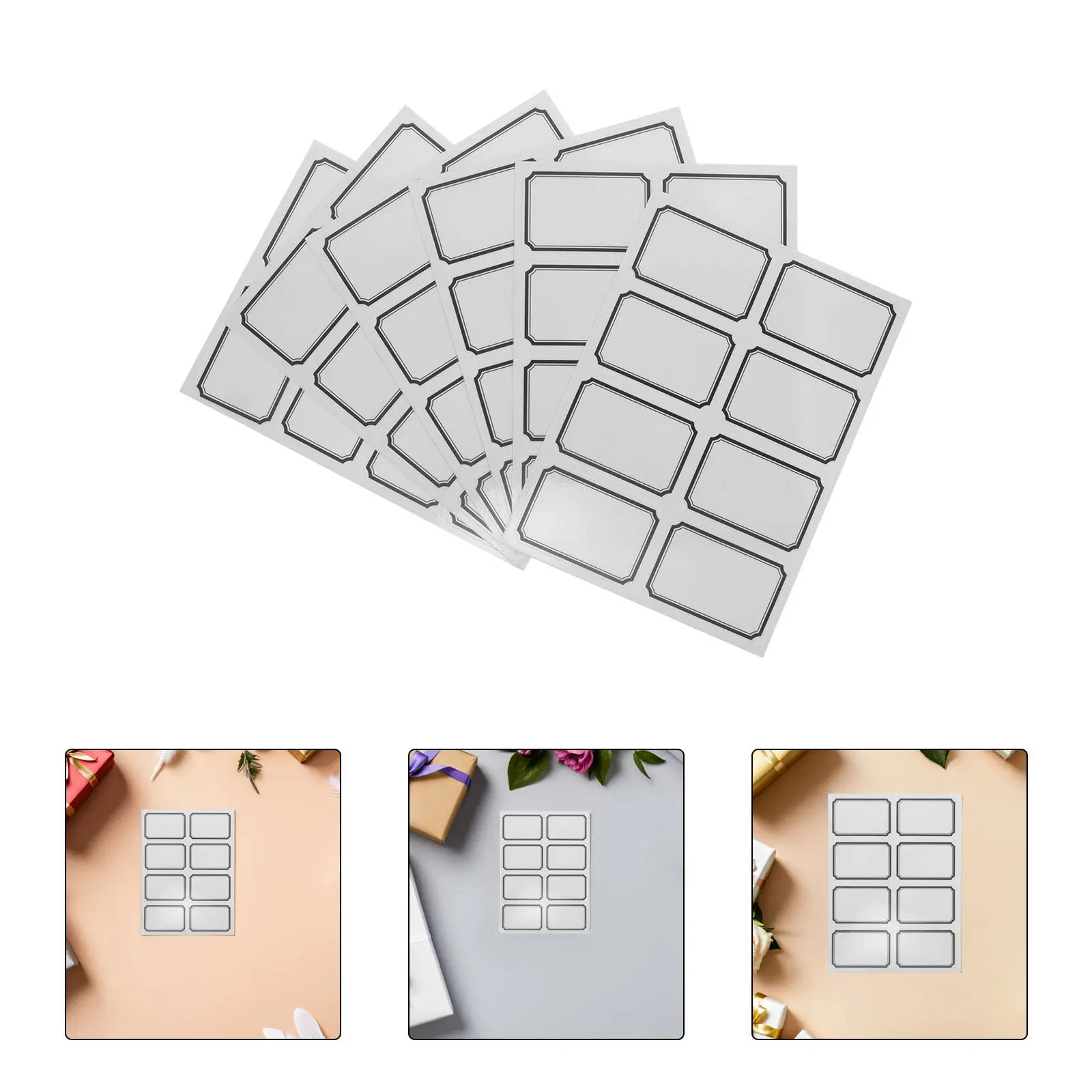 40 Sheets Transparent Self-Adhesive Removable Writable Label Stickers PVC Reusable Clear Organization Labels for Storage Bins
40 Sheets Transparent Self-Adhesive Removable Writable Label Stickers PVC Reusable Clear Organization Labels for Storage Bins