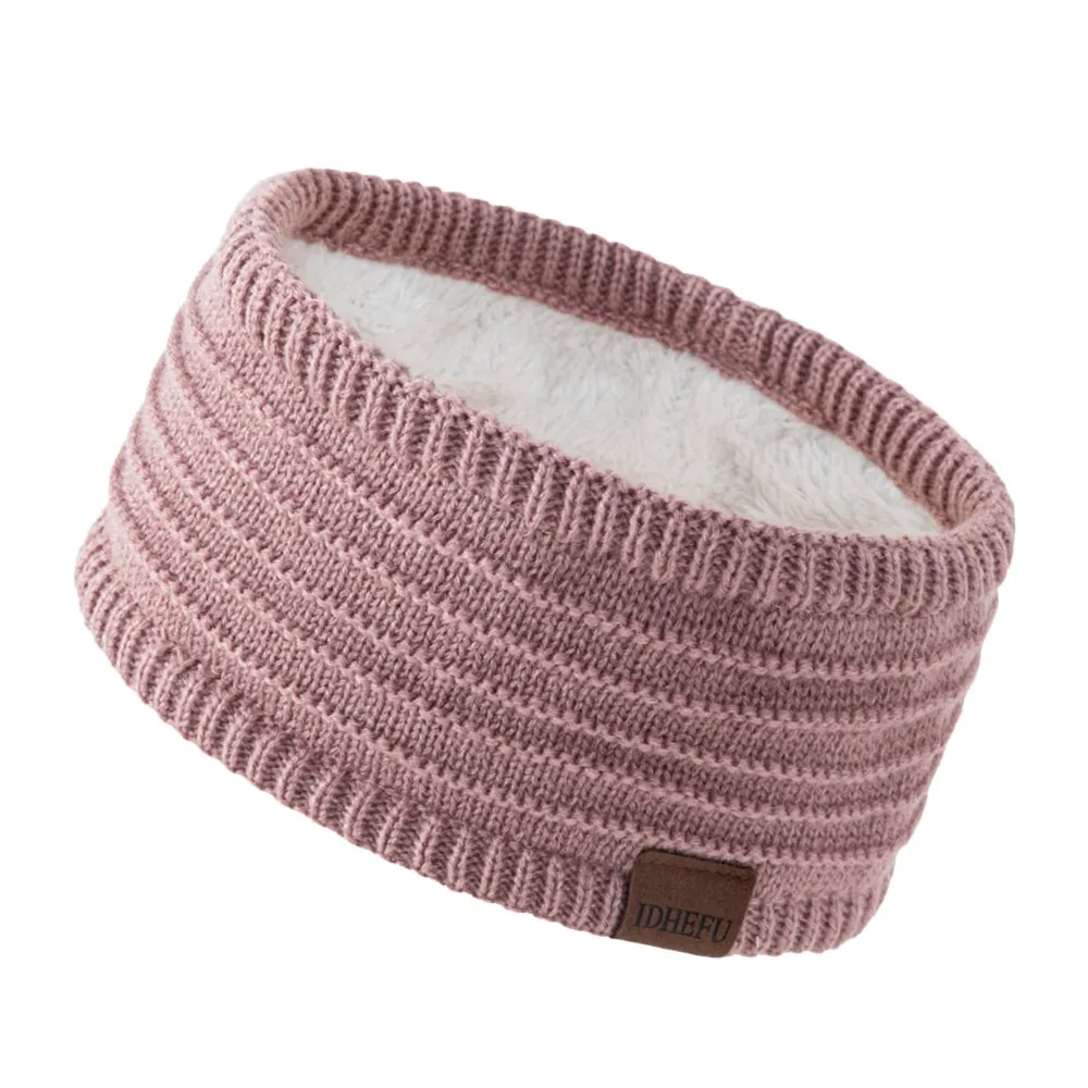 Fashion Warm Winter Headbands Fleece Lining Wide Edge Knitted Headbands Thicken Windproof Hair Band Girls
Fashion Warm Winter Headbands Fleece Lining Wide Edge Knitted Headbands Thicken Windproof Hair Band Girls