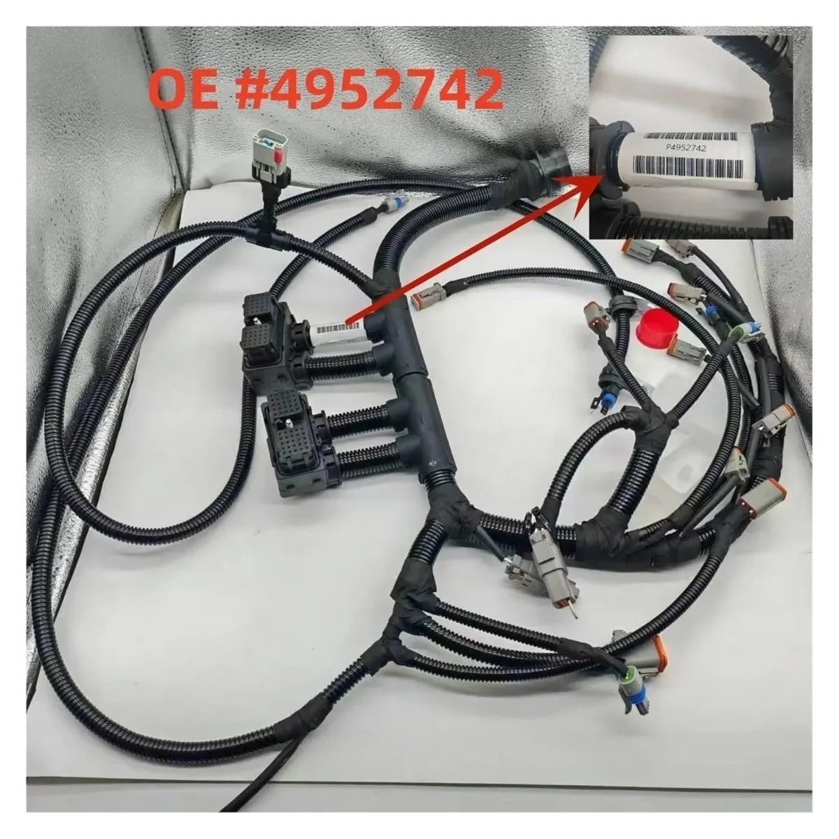 4952742 Жгут проводов, совместимый с двигателем Cummins QSX15
4952742 Жгут проводов, совместимый с двигателем Cummins QSX15