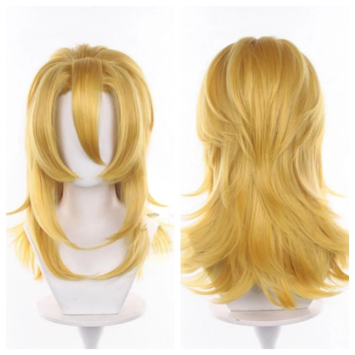 Diego Brando Cosplay Wig Steel Ball Run Dio Orange Yellow Hair Halloween Party Women Men Role Play Props + Wig Cap
Diego Brando Cosplay Wig Steel Ball Run Dio Orange Yellow Hair Halloween Party Women Men Role Play Props + Wig Cap
