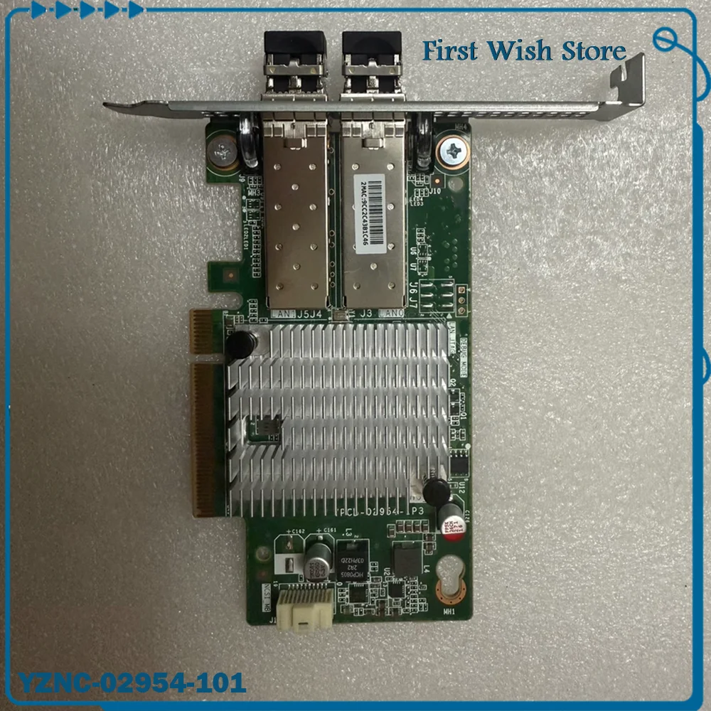 X710-DA2 10 Gigabit Dual Port Network Card YZNC-02954-101
X710-DA2 10 Gigabit Dual Port Network Card YZNC-02954-101