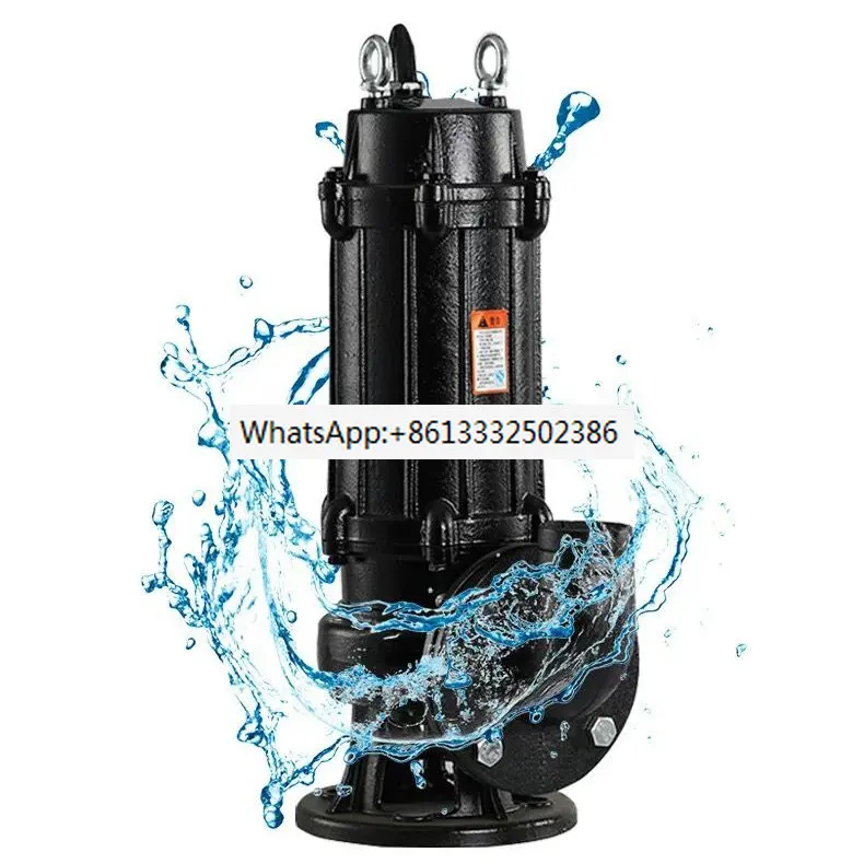 WQ series 380V 3 phase industrial Electric centrifugal mud slurry Submersible Sump Pumps
WQ series 380V 3 phase industrial Electric centrifugal mud slurry Submersible Sump Pumps