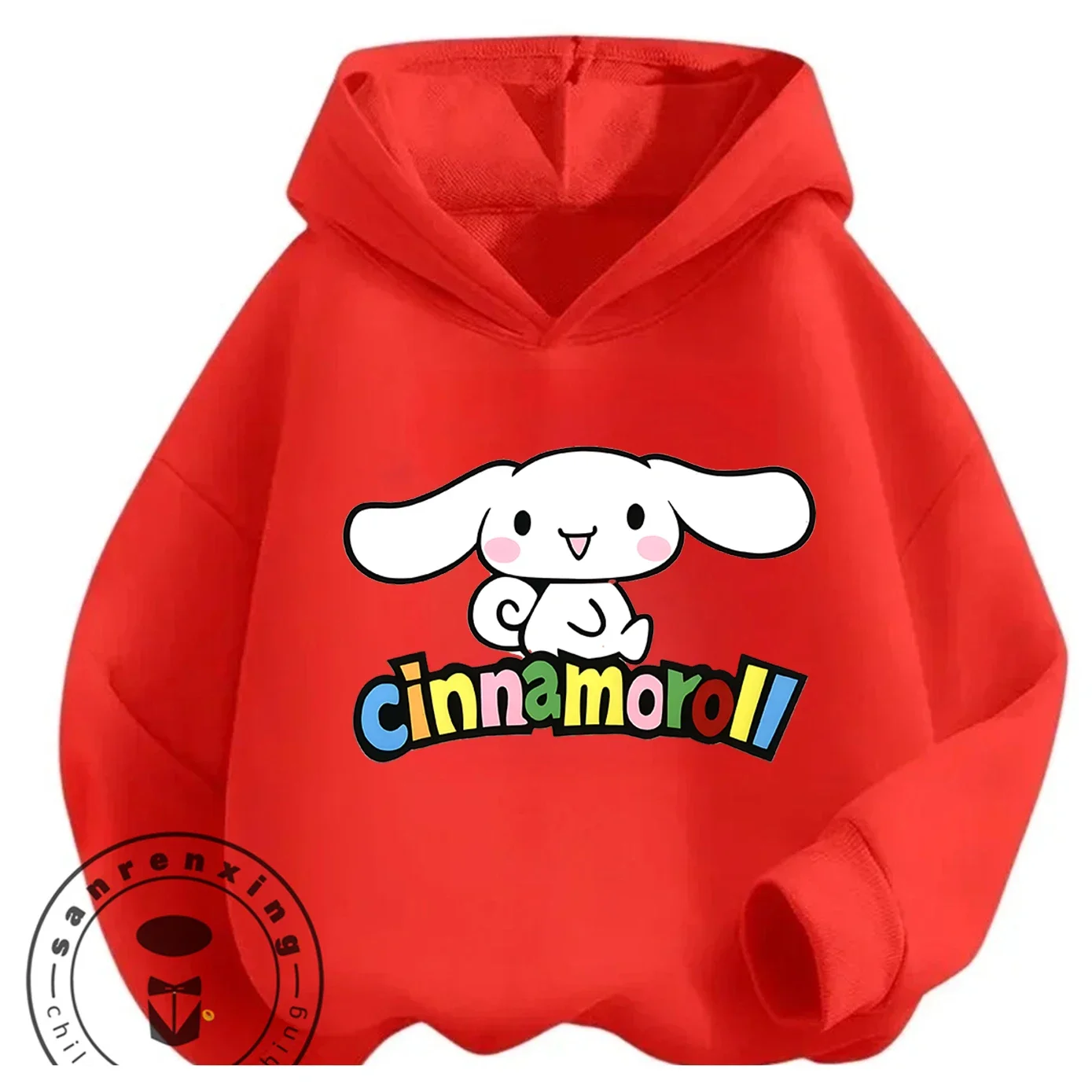 Outdoor Casual Cinnamoroll Hoodie 3-14Y Boys Girls Autumn Winter Cute Kawaii Cartoon Street Hot Fashion Trendy
Outdoor Casual Cinnamoroll Hoodie 3-14Y Boys Girls Autumn Winter Cute Kawaii Cartoon Street Hot Fashion Trendy