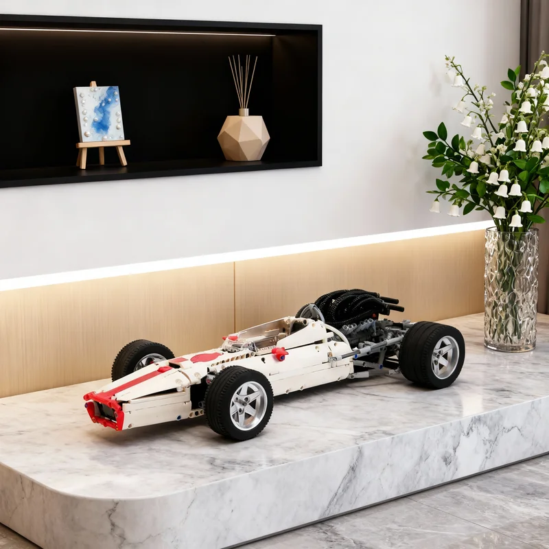 1199 деталей MOC Jp Cars RA, техническая модель, строительные блоки, декор для стола, украшение для рабочего стола, декор для дома, украшение для книжной полки, подарок для взрослых
1199 деталей MOC Jp Cars RA, техническая модель, строительные блоки, декор для стола, украшение для рабочего стола, декор для дома, украшение для книжной полки, подарок для взрослых