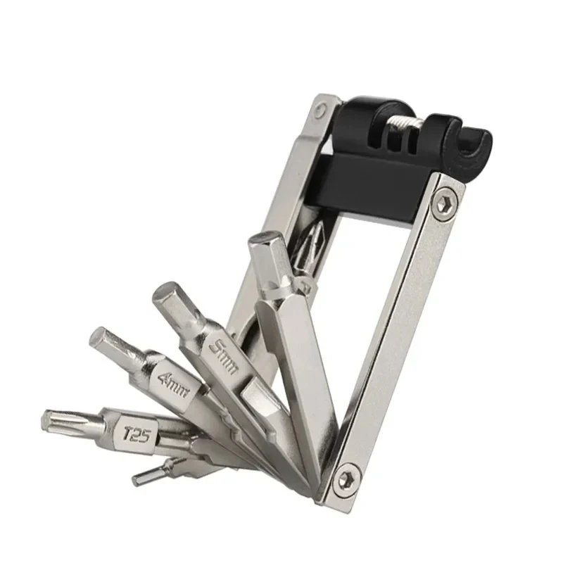 For MTB Chain Cutter Mountain Road Bike Screwdriver Multi Function Tools Set Bicycle Repair Tool Kit Foldable Hex Spoke Wrench
For MTB Chain Cutter Mountain Road Bike Screwdriver Multi Function Tools Set Bicycle Repair Tool Kit Foldable Hex Spoke Wrench