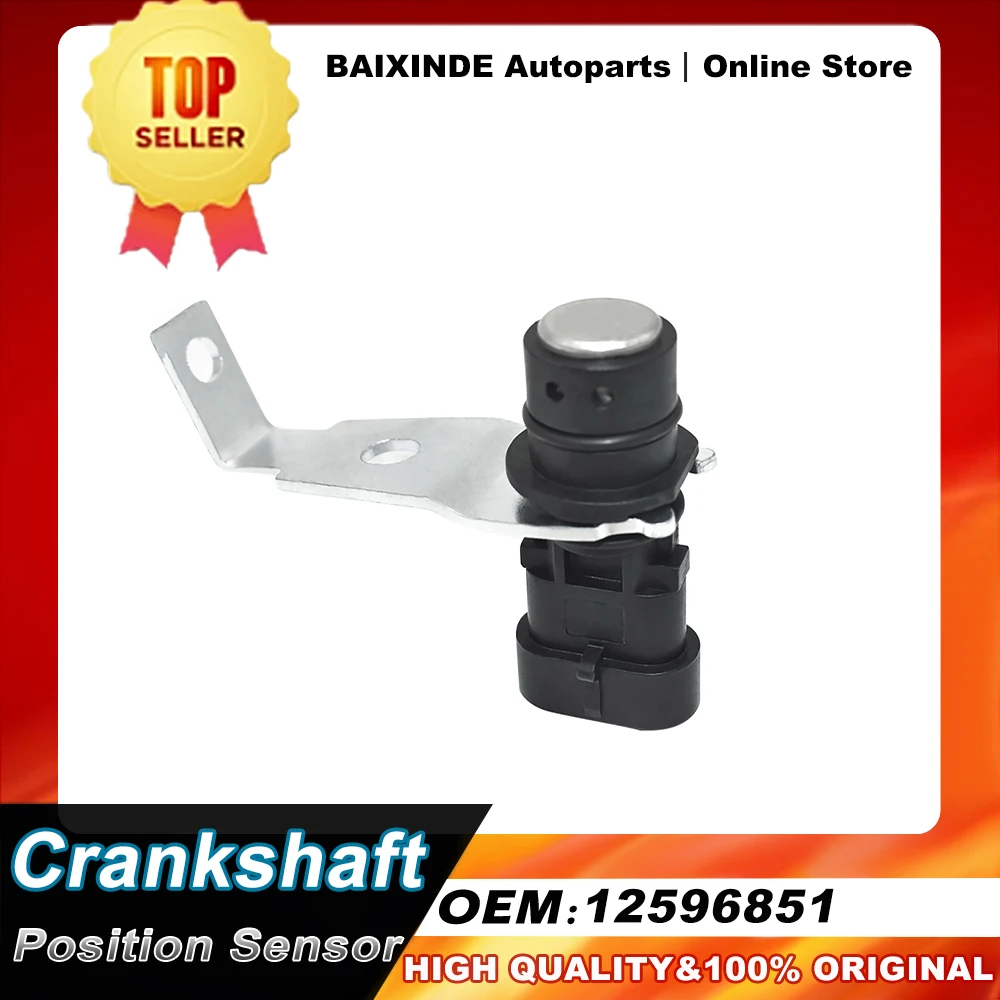 Crankshaft Position Sensor 12596851 DR6200 for Chevy Silverado K1500 GMC Yukon
Crankshaft Position Sensor 12596851 DR6200 for Chevy Silverado K1500 GMC Yukon