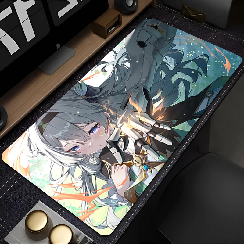 Mouse pad Computer Speed type carpet mat for esports players Laptop Keyboard Mousepad H-honkai Star Rail Firefly Office Desk Mat
Mouse pad Computer Speed type carpet mat for esports players Laptop Keyboard Mousepad H-honkai Star Rail Firefly Office Desk Mat