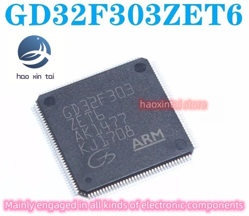 10pcs GD32F303ZET6 LQFP-144 32-bit microcontroller instead of STM32F303ZET6
10pcs GD32F303ZET6 LQFP-144 32-bit microcontroller instead of STM32F303ZET6