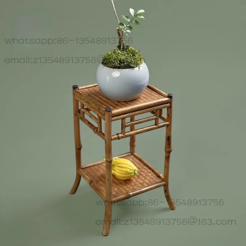 Bamboo Flower Stand Bonsai Stand Tea Table Small Bogu Frame Bamboo Tea Shed Tea Set Display Stand Coffee Table Shelf
Bamboo Flower Stand Bonsai Stand Tea Table Small Bogu Frame Bamboo Tea Shed Tea Set Display Stand Coffee Table Shelf