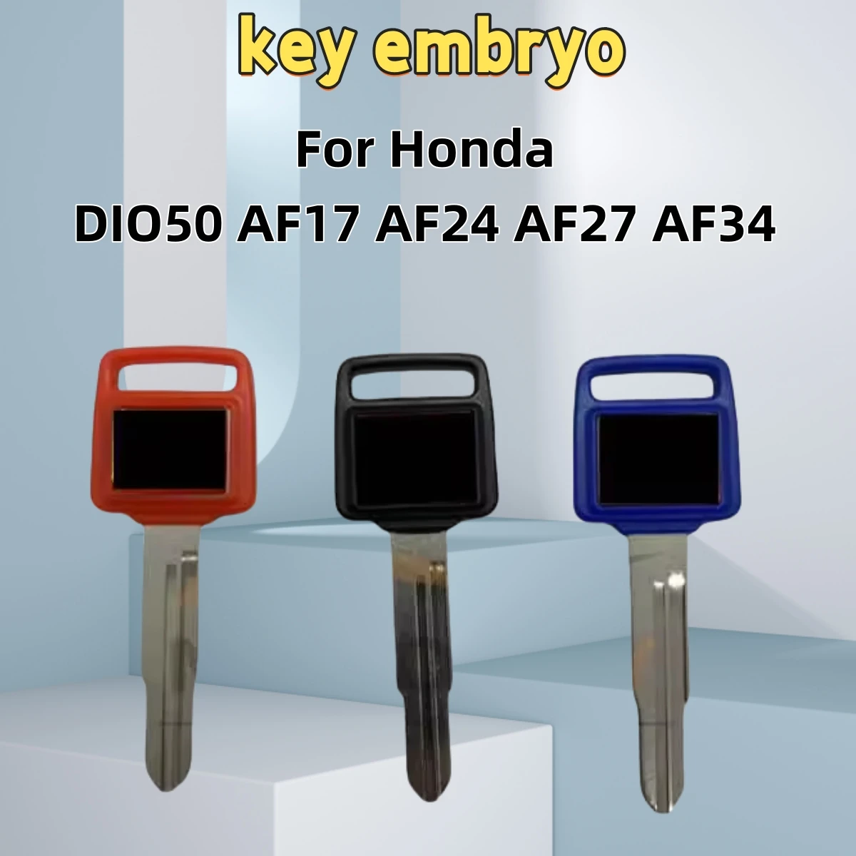 For Honda DIO50/AF17/AF24 AF27/AF34 Motorcycle Key Blank Zinc Alloy | 50th Anniversary Uncut Spare Ignition Key
For Honda DIO50/AF17/AF24 AF27/AF34 Motorcycle Key Blank Zinc Alloy | 50th Anniversary Uncut Spare Ignition Key
