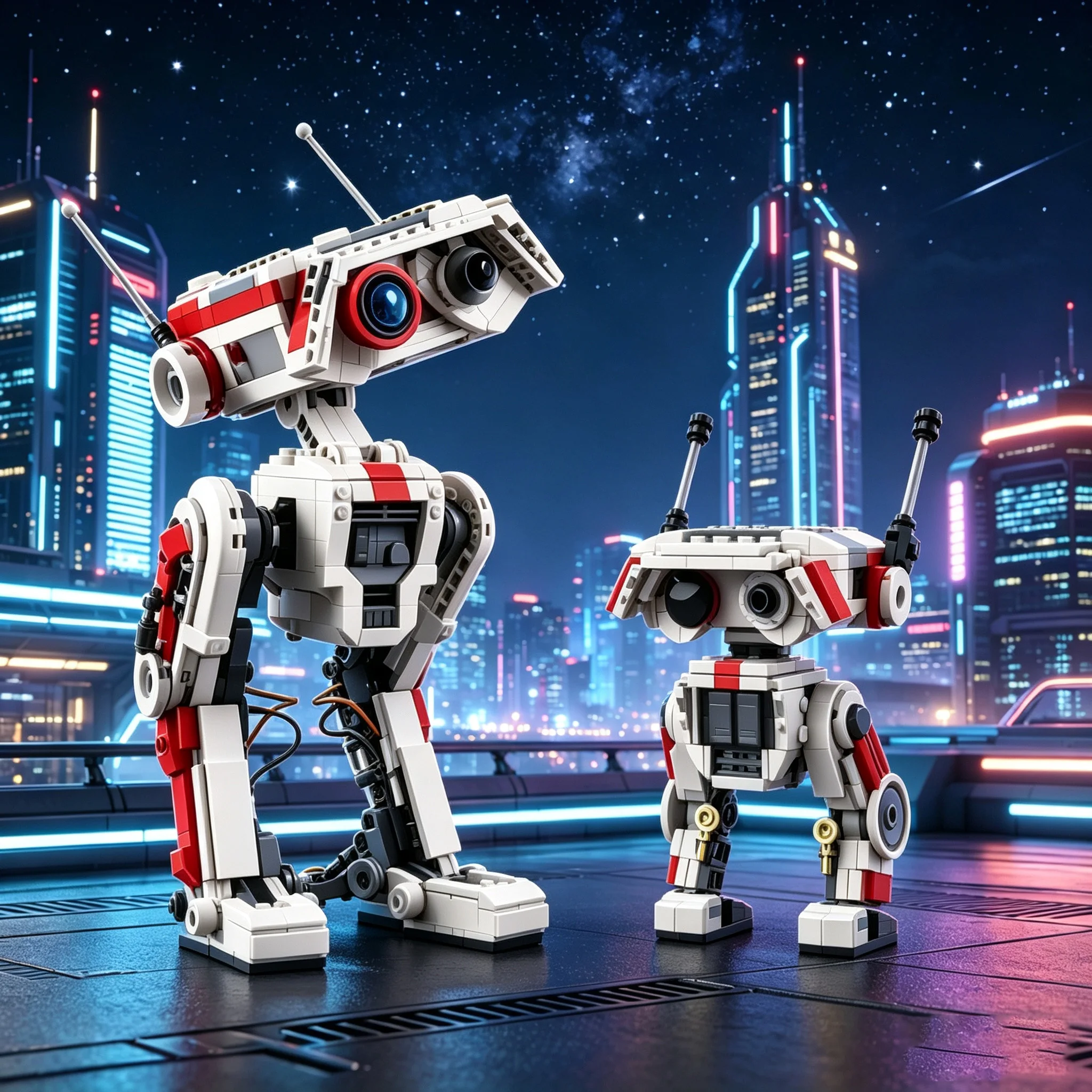 Galaxy Explorer Mini Robot Figure Building Kit Futuristic City Tech Robot Bricks Set Creative Constructor Toy For Boys Children
Galaxy Explorer Mini Robot Figure Building Kit Futuristic City Tech Robot Bricks Set Creative Constructor Toy For Boys Children