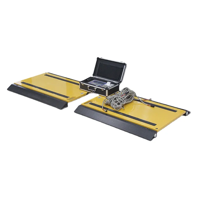 Heavy Duty Portable Truck Axle Weighing Bridge Truck Axle Scale Portable Truck 2 Pads 1.5t
Heavy Duty Portable Truck Axle Weighing Bridge Truck Axle Scale Portable Truck 2 Pads 1.5t