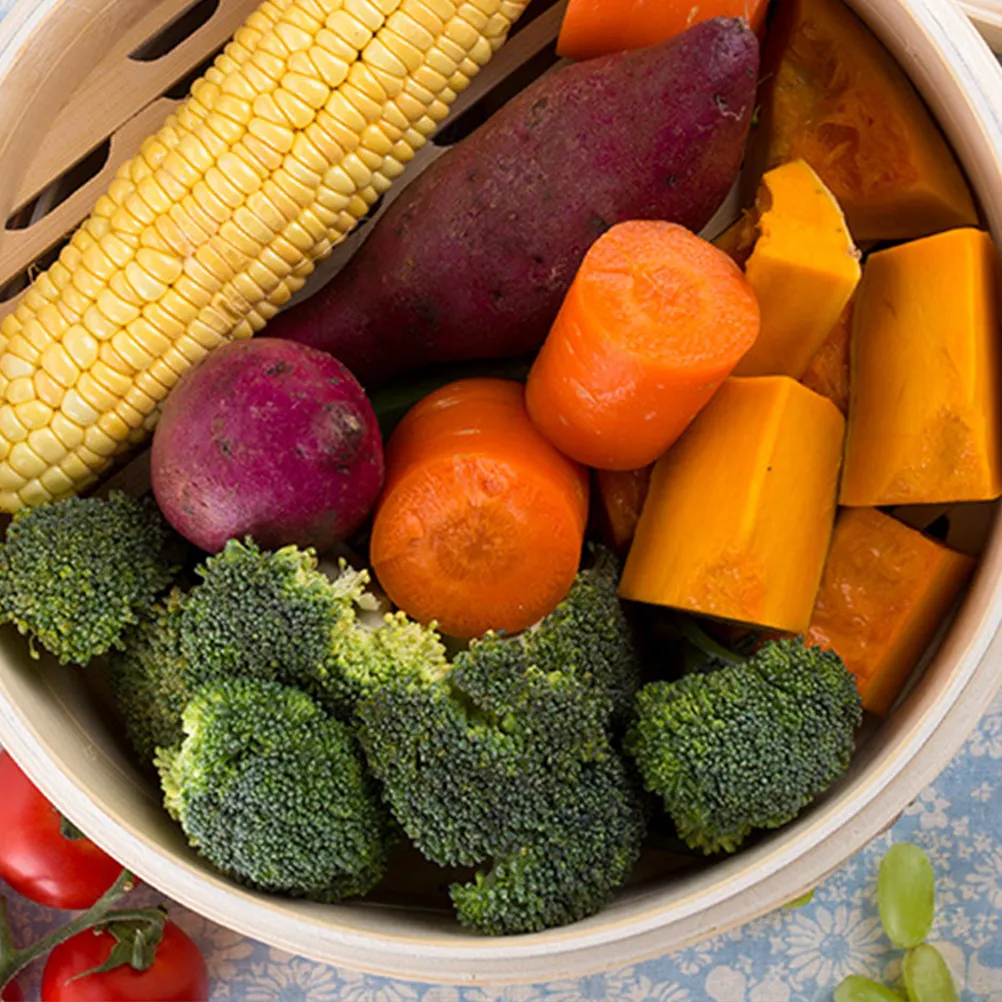 Бамбуковая пароварка с металлическим ободом, большая вместимость, для китайской кухни, пельменей, булочек, рыбы
Бамбуковая пароварка с металлическим ободом, большая вместимость, для китайской кухни, пельменей, булочек, рыбы