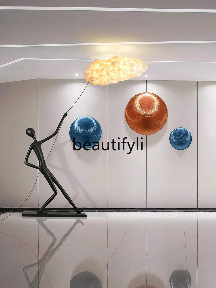 New cloud lamp humanoid art designer floor lamp hotel villa light luxury sculpture decorative ornament
New cloud lamp humanoid art designer floor lamp hotel villa light luxury sculpture decorative ornament