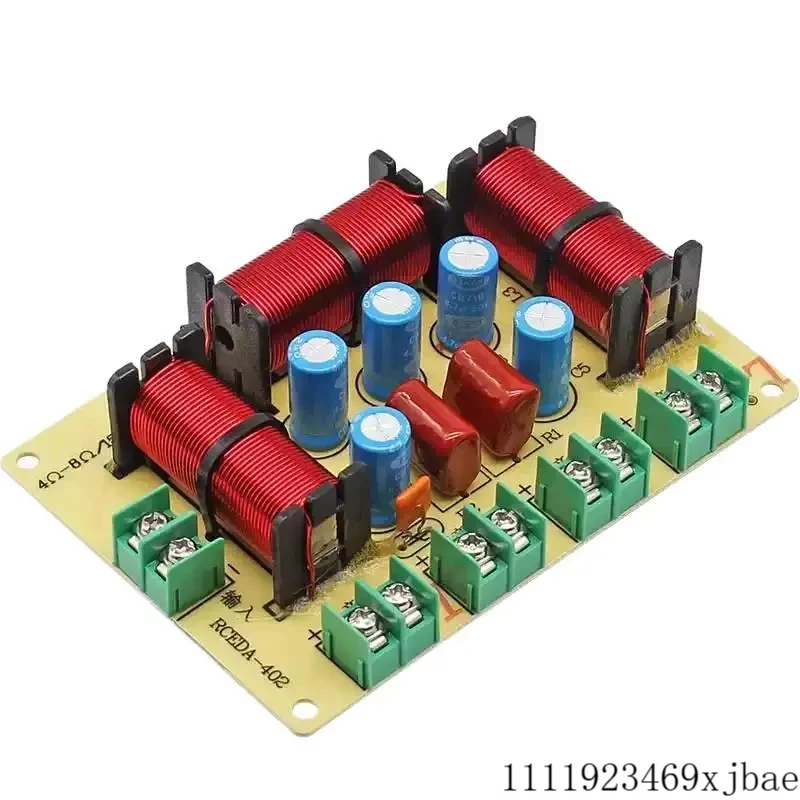 120W 4-Way Speaker Crossover Board, High-Medium-Low Frequency Divider for DIY Home Theater Audio Upgrade
120W 4-Way Speaker Crossover Board, High-Medium-Low Frequency Divider for DIY Home Theater Audio Upgrade