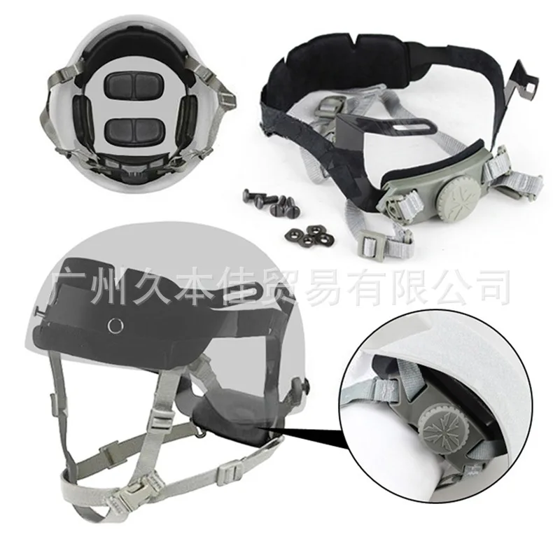 Protective gear accessories The tactical helmet head locking buckle system is suitable for Fastfast helmet accessories
Protective gear accessories The tactical helmet head locking buckle system is suitable for Fastfast helmet accessories