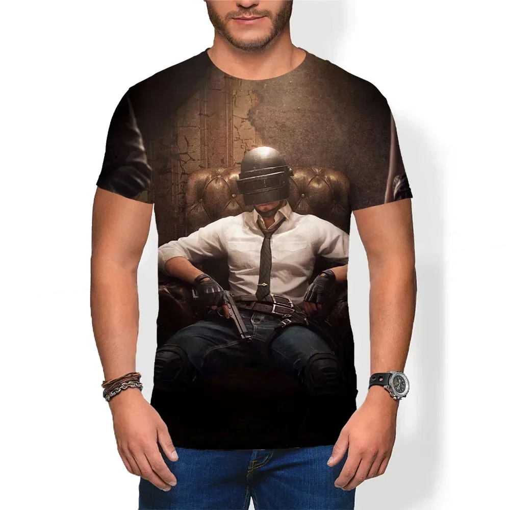 Summer Men Women Anime Harajuku Boy Sports T-shirt Hip Hop Funny Fashion Street StyleTop Hot Selling Pubg 3D Printed T-shirt
Summer Men Women Anime Harajuku Boy Sports T-shirt Hip Hop Funny Fashion Street StyleTop Hot Selling Pubg 3D Printed T-shirt
