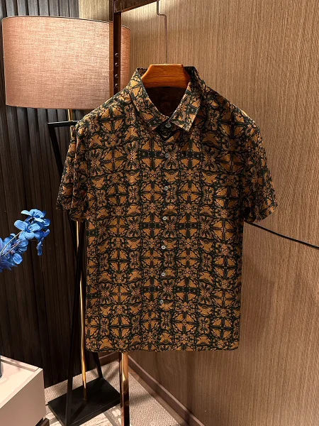 Высококачественный мужской шелковый шелковый цветочный irt ort Sve Vintage Sle дышащий Busin Gentleman Summer irt
Высококачественный мужской шелковый шелковый цветочный irt ort Sve Vintage Sle дышащий Busin Gentleman Summer irt