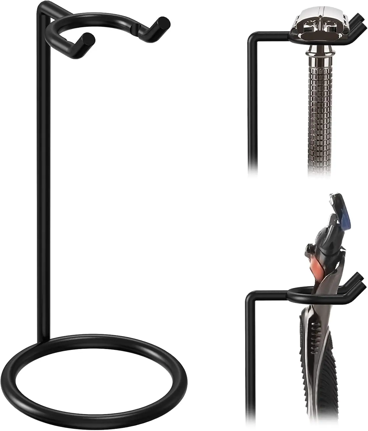 Stainless Steel Safety Razor Stand, Men's Travel Shaving Razor Holder, Compatible with Long Handle Razors (Black)
Stainless Steel Safety Razor Stand, Men's Travel Shaving Razor Holder, Compatible with Long Handle Razors (Black)