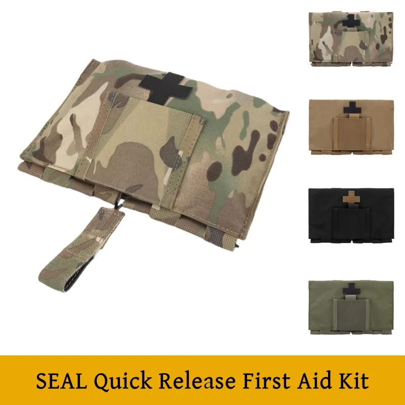 SEAL Outdoor Quick Release Outdoor First Aid Kit MOLLE Waist Quick Release First Aid Kit
SEAL Outdoor Quick Release Outdoor First Aid Kit MOLLE Waist Quick Release First Aid Kit