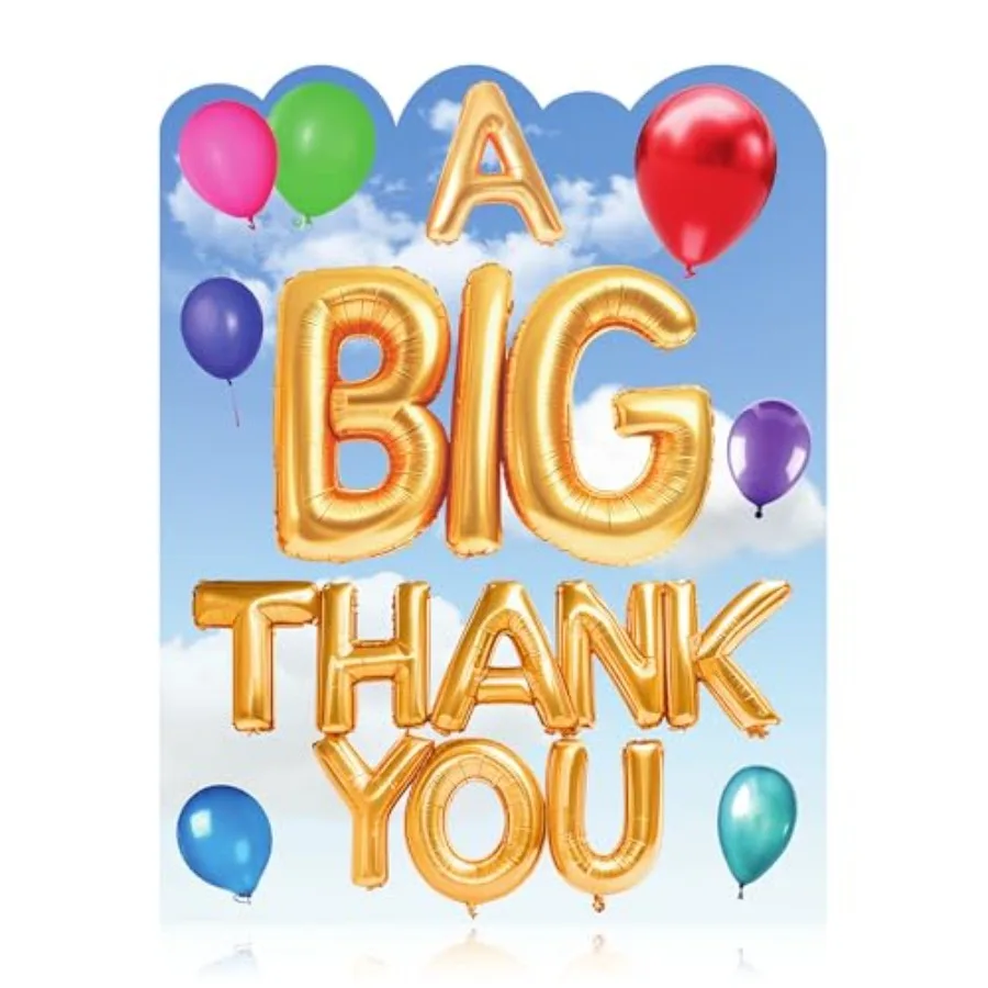 Jumbo Card with Envelope - 11x14 Inch Big Oversized Greeting Card for Group Signatures
Jumbo Card with Envelope - 11x14 Inch Big Oversized Greeting Card for Group Signatures
