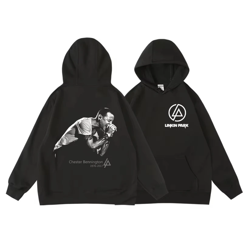 2025 Popular New Style Men's Pullover Hoodie Men's Rock Music Linkinpark Couple Hoodie Light Breathable and Comfortable 
2025 Popular New Style Men's Pullover Hoodie Men's Rock Music Linkinpark Couple Hoodie Light Breathable and Comfortable