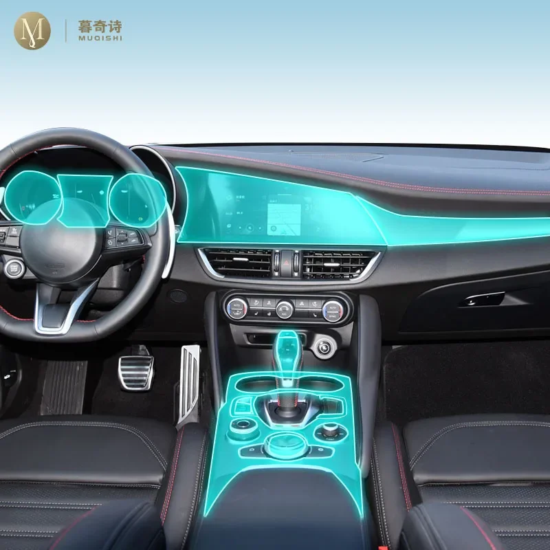MUQSHI Car Interior protection film TPU transparent self-adhesive Paint film console Anti scratch For Alfa Romeo Giulai 22-2024
MUQSHI Car Interior protection film TPU transparent self-adhesive Paint film console Anti scratch For Alfa Romeo Giulai 22-2024