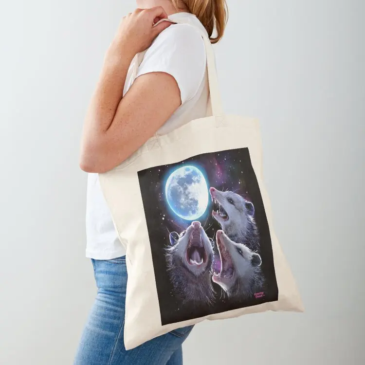Three Opossums Howling at the Moon Funny Possum T-Shirt Tote Bag shopper bag woman sac pour femme Big bag women
Three Opossums Howling at the Moon Funny Possum T-Shirt Tote Bag shopper bag woman sac pour femme Big bag women