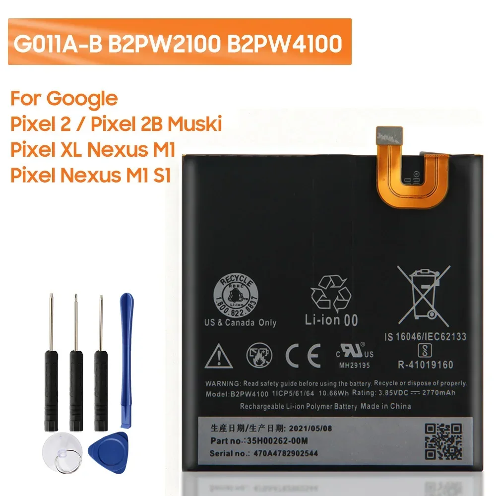 G011A-B B2PW2100 B2PW4100 Сменный аккумулятор для HTC Google Pixel 2 Google Pixel XL Google Pixel Nexus M1 S1 Аккумулятор с инструментами
G011A-B B2PW2100 B2PW4100 Сменный аккумулятор для HTC Google Pixel 2 Google Pixel XL Google Pixel Nexus M1 S1 Аккумулятор с инструментами