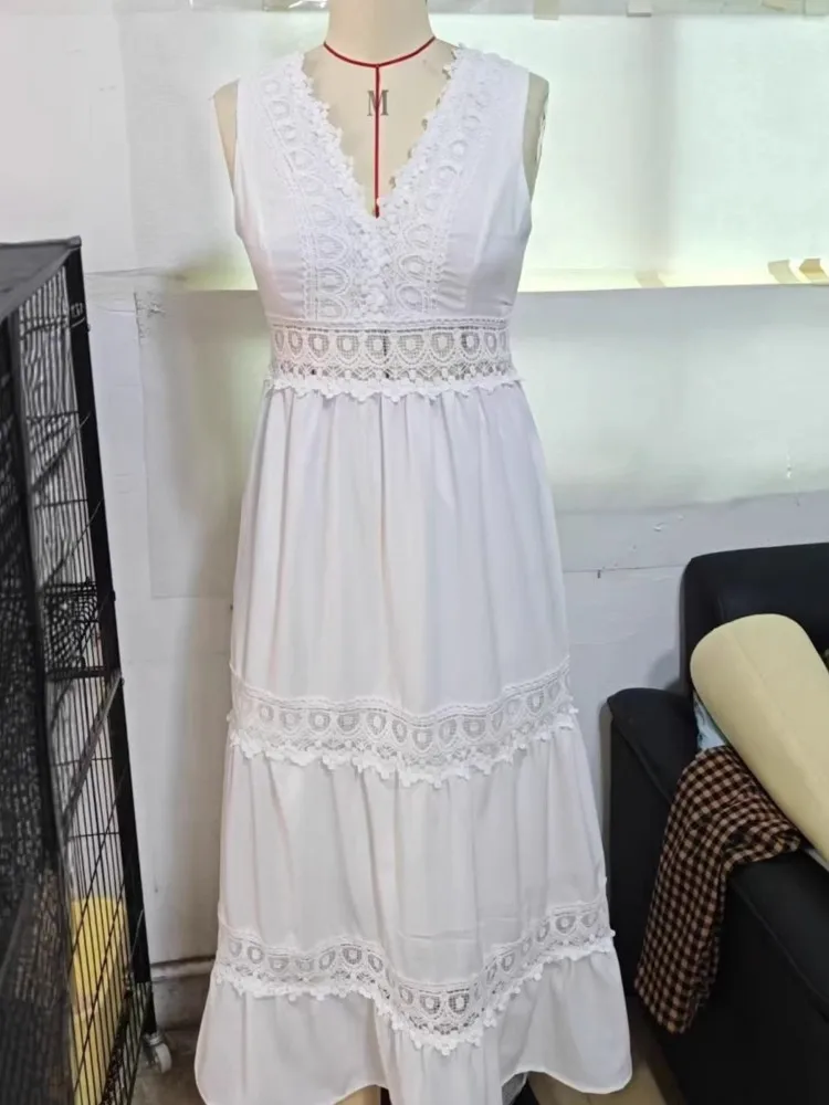 Сексуальное женское длинное пляжное платье с v-образным вырезом без рукавов, бикини, накидки, платье макси, осеннее праздничное платье с открытой спиной 2026
Сексуальное женское длинное пляжное платье с v-образным вырезом без рукавов, бикини, накидки, платье макси, осеннее праздничное платье с открытой спиной 2026