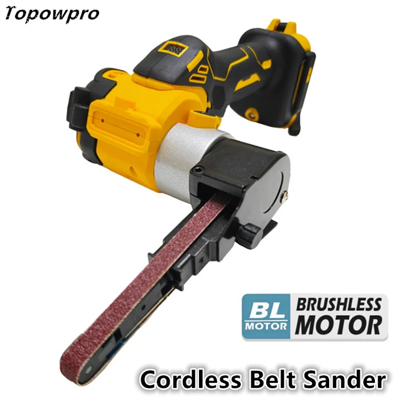 For DeWALT 20V Battery Brushless Electric Belt Sander Mini Cordless Belt Sander Polisher Angle Grinder Tool Wood Metal Work
For DeWALT 20V Battery Brushless Electric Belt Sander Mini Cordless Belt Sander Polisher Angle Grinder Tool Wood Metal Work