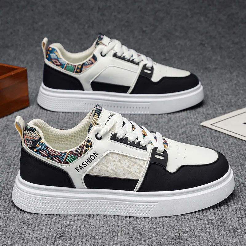 Men's Low Top Sneakers Lace Up Comfortable Casual Outdoor Sports Walking Shoes Fashion Design Cushioned Sole
Men's Low Top Sneakers Lace Up Comfortable Casual Outdoor Sports Walking Shoes Fashion Design Cushioned Sole