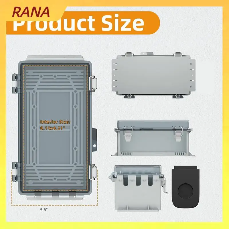 RANA 9X5x4.3Inch Outdoor Extension Cord Cover For Outside Waterproof Outdoor Electrical Box Outlet Plug Cover Cord Protector
RANA 9X5x4.3Inch Outdoor Extension Cord Cover For Outside Waterproof Outdoor Electrical Box Outlet Plug Cover Cord Protector