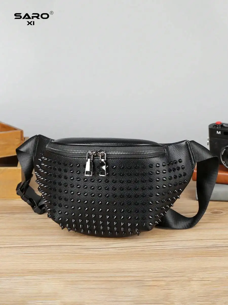 Men'sWaist/ChestBagAdjustableStrap forRunning/Commuting/Sports/OutdoorRivetPouchStreetCasualAllOverPrintUnisexBackpack forSchool
Men'sWaist/ChestBagAdjustableStrap forRunning/Commuting/Sports/OutdoorRivetPouchStreetCasualAllOverPrintUnisexBackpack forSchool