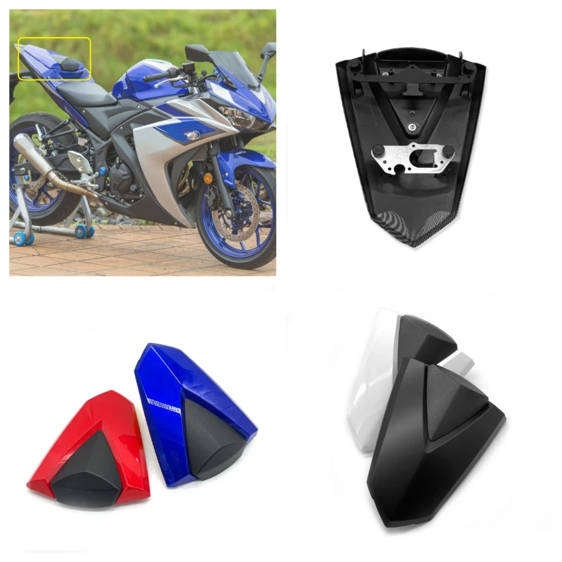 Fit For YAMAHA YZF-R25 YZF-R3 MT-25 MT-03 2013-2024 MT03 MT25 Motorcycle Pillion Rear Passenger Solo Seat Cover Cowl YZF R3 R25
Fit For YAMAHA YZF-R25 YZF-R3 MT-25 MT-03 2013-2024 MT03 MT25 Motorcycle Pillion Rear Passenger Solo Seat Cover Cowl YZF R3 R25