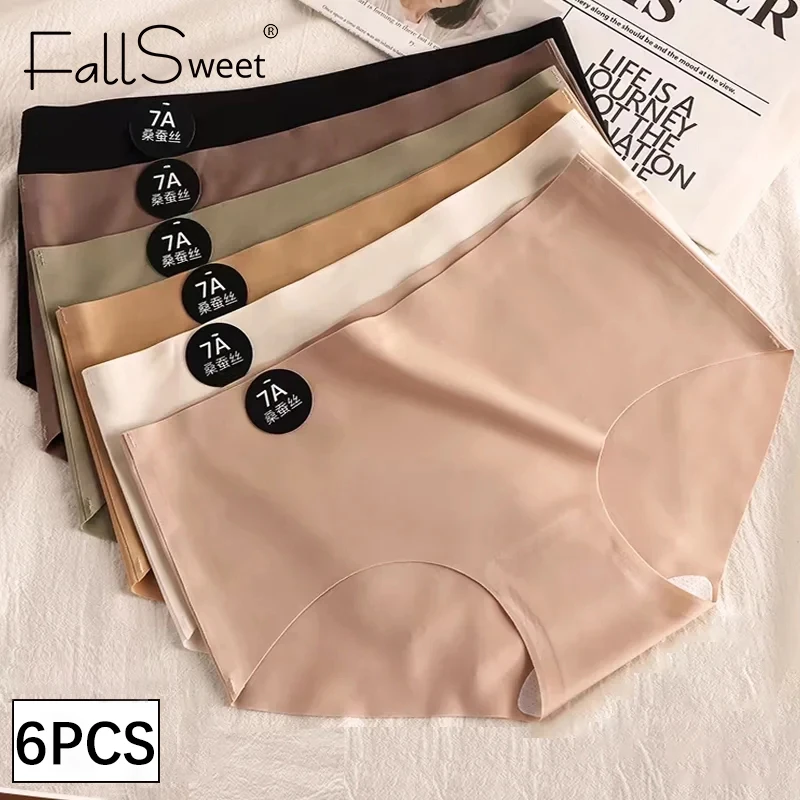 FallSweet 6Pcs/Pack Seamless Slimming Panties For woman Mid-Rise Solid Briefs Soft Comfortable Sexy Female Lingerie Underwear
FallSweet 6Pcs/Pack Seamless Slimming Panties For woman Mid-Rise Solid Briefs Soft Comfortable Sexy Female Lingerie Underwear