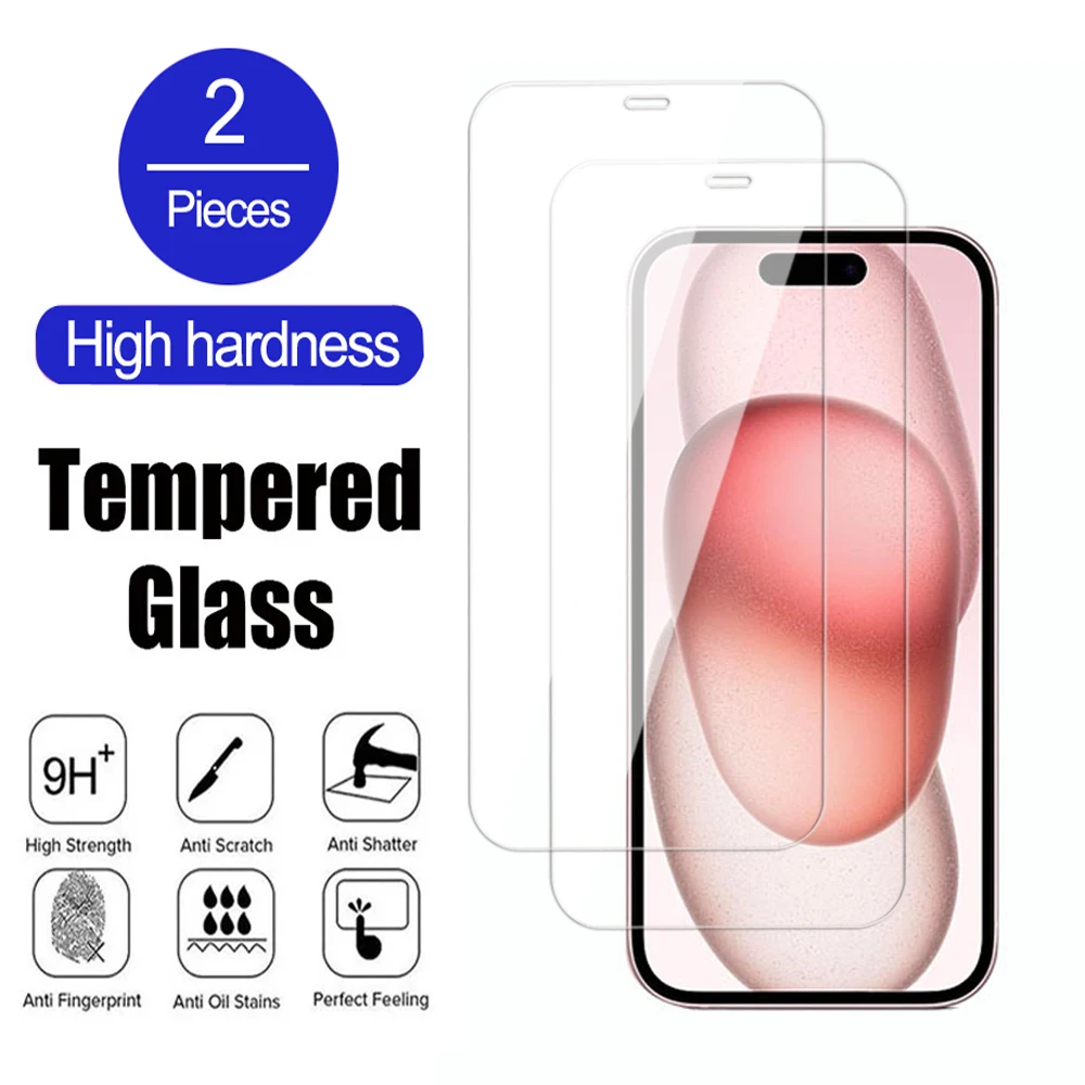 2 шт. противоударное закаленное стекло для iPhone 13 14 15 Plus Pro Max, Защита экрана для iPhone 13 mini, прозрачная защитная пленка
2 шт. противоударное закаленное стекло для iPhone 13 14 15 Plus Pro Max, Защита экрана для iPhone 13 mini, прозрачная защитная пленка
