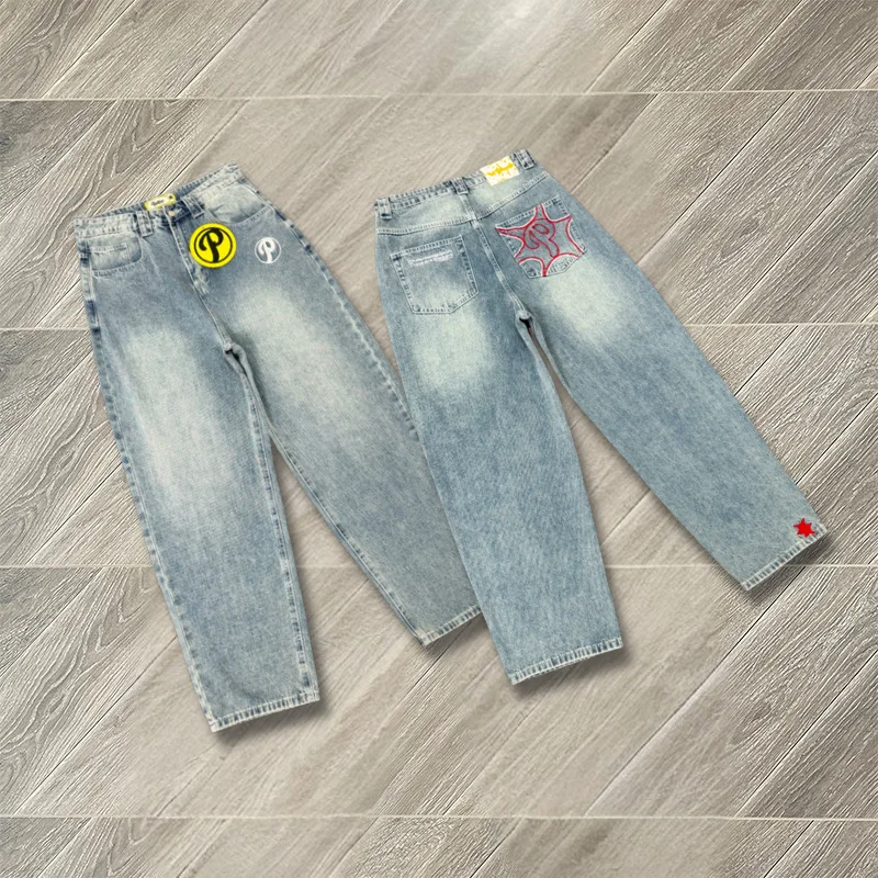 2026ss High Street Protect Denim Pants Washed Streetwear Y2K Women Mens Jeans Harajuku
2026ss High Street Protect Denim Pants Washed Streetwear Y2K Women Mens Jeans Harajuku