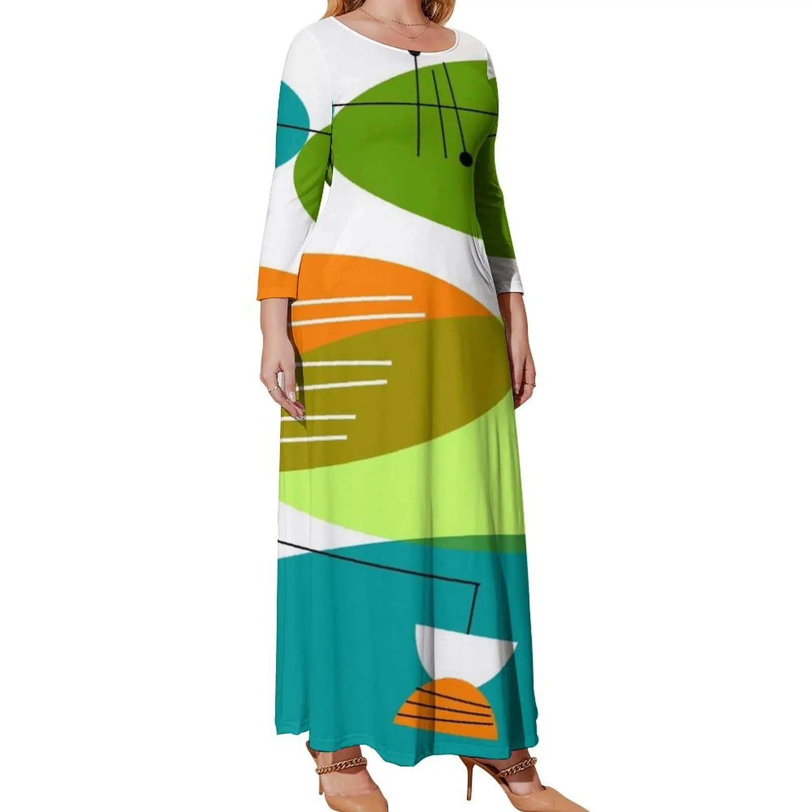 Mid-century modern ovals Long Sleeved Dress dresses for womens 2024 summer dress woman 2024 trendy
Mid-century modern ovals Long Sleeved Dress dresses for womens 2024 summer dress woman 2024 trendy