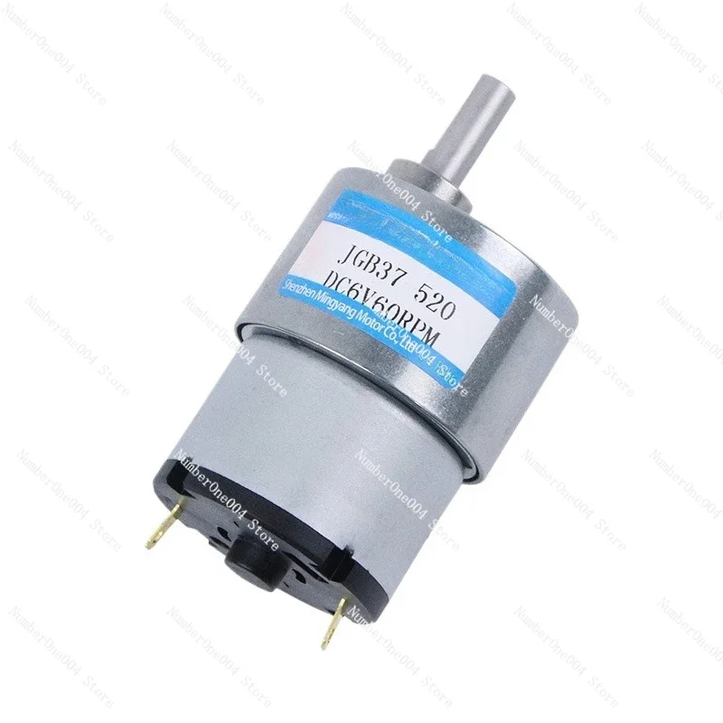 JGB37-520 Micro Gear Motor - 6V/12V/24V DC Brush Low Speed High Torque Reducer
JGB37-520 Micro Gear Motor - 6V/12V/24V DC Brush Low Speed High Torque Reducer