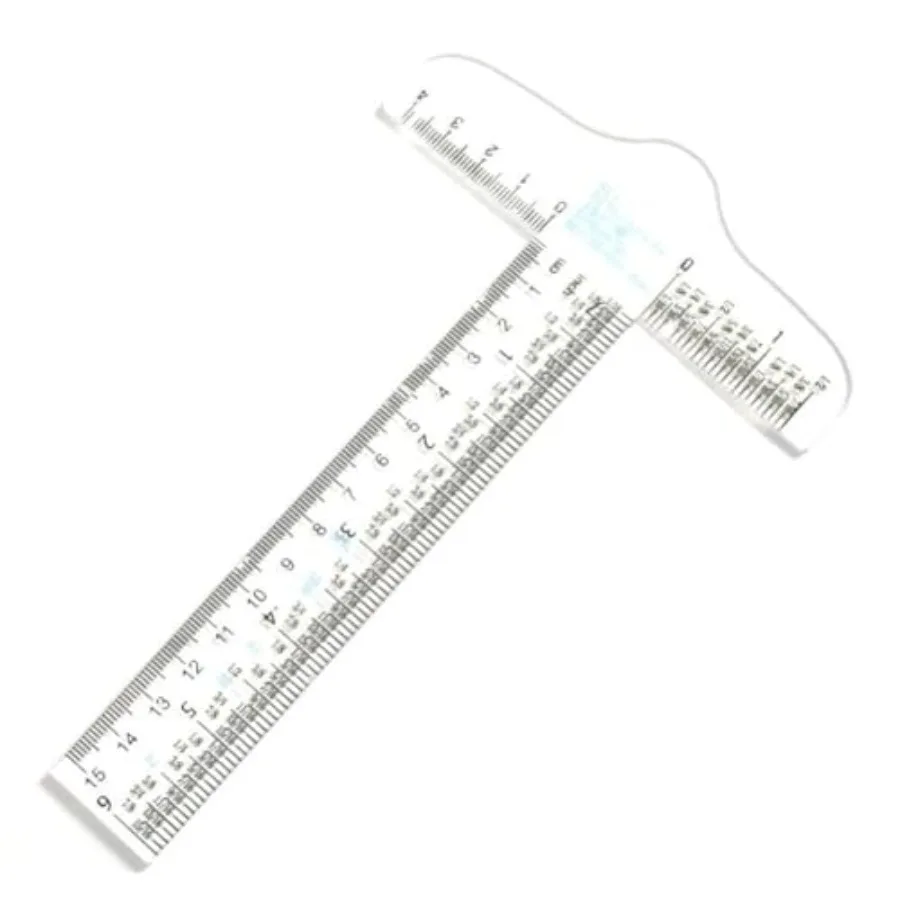 6 Inches Clear T Square Ruler for Drafting and Crafting: Transparent Acrylic T Shape Ruler in Crystal Clear Color with Precisio
6 Inches Clear T Square Ruler for Drafting and Crafting: Transparent Acrylic T Shape Ruler in Crystal Clear Color with Precisio